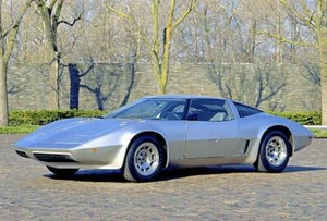 Chevrolet Aerovette 1976 concept car - imán fotográfico promocional - Imagen 1 de 2