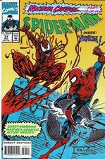 SPIDER-MAN (1990) #37 MAXIMUM CARNAGE PART 12 New Back Issue