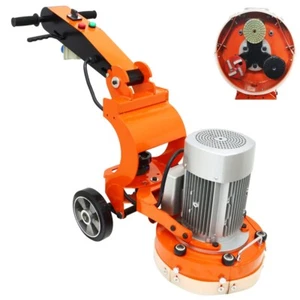 220V Floor Grinding and Trimming Machine Folded Ground Grinder 2.2KW Motor 3Head - Picture 1 of 24