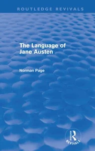 The Language Of Jane Austen (Routledge Revivals) by Page - Picture 1 of 1