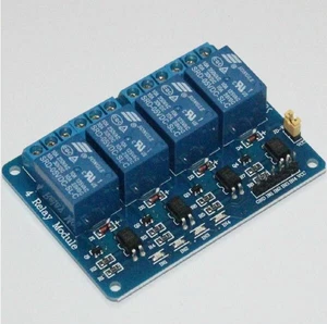 4 Kanal Relais Modul 5V 230V zB für Arduino oder RaspberryPi - Bild 1 von 4