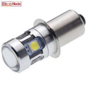 1Pcs MAGLITE LED UPGRADE P13.5S BULB GLOBE For TORCH FLASHLIGHT 10V-30V 18V AC