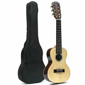 Batking 28'' Guitalele 6 String Ukulele with Mini Travel Guitar Bag - Picture 1 of 8