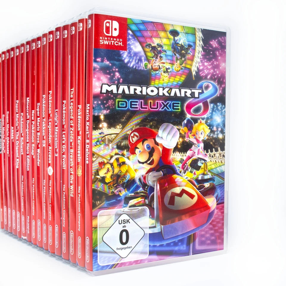 Auswahl Nintendo Switch Spiele - u.a. Mario, Pokemon, Xenoblade - Bild 1 von 1