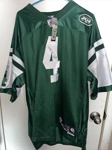 NFL Equipment Brett FAVRE NEW YORK Jets #4 Jersey Reebok SZ XL Nwt - Picture 1 of 6