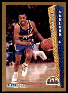 1992-93 Fleer Winston Garland Basketball Cards #55