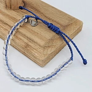 4ocean Signature Bracelet – Blue Cord, Handcrafted & Made with Recycled Material - Picture 1 of 7
