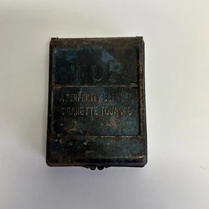 Vintage Top Blättchen Werbung Metall Zigaretten Rollmaschine Gerät - Bild 1 von 10