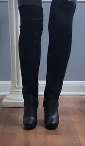 Colin Stuart Vintage Rare Find Over Knee Boots - Picture 1 of 11