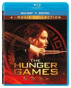The Hunger Games Complete 4-film Collection Blu-ray Jennifer Lawrence NEW - Picture 1 of 2
