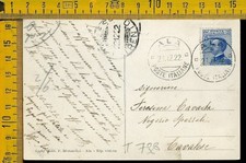 Regno occupazioni ww1 T 738 Ala poste Italiane Cartolina di Ala
