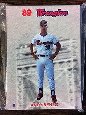 1989 Rock's Dugout WICHITA WRANGLERS 30 Cards Complete STADIUM SET   A1105210
