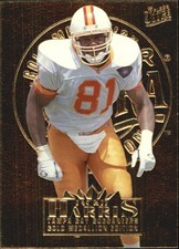 1995 Ultra Gold Medallion Tampa Bay Buccaneers Football Card #328 Jackie Harris