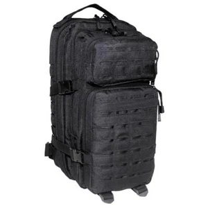 US Assault I Mochila Láser 30L Táctica Militar Exterior Mochila MFH Negra - Imagen 1 de 2