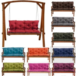 Ricambio Cuscini 1-4Seater for Altalena Da Giardino Panchina Sedia+Schienale - Foto 1 di 16