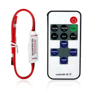12V RF Wireless Remote Switch Controller Dimmer for Mini LED Strip Light NF - Picture 1 of 2