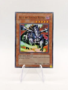 Yugioh - Ally of Justice Rudra - HA01-EN016 - Super Rare 1st Edition - Picture 1 of 2