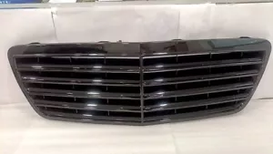 2000-02 para Mercedes E55AMG E320 E430 500 W210 parrilla negro brillante lavado de cara - Imagen 1 de 9