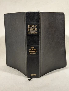 Holy Bible - Concordance - New Scofield Reference Edition ~ Vtg 1967 Oxford ~ VG - Picture 1 of 13