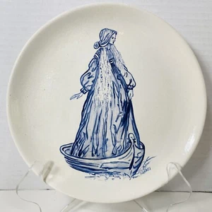 Graged Annwn handbemalter Teller von Marci Anderson irische keltische Fee Folklore - Bild 1 von 8