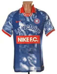 NIKE FC BLUE FOOTBALL SHIRT SIZE S ADULT - Picture 1 of 4