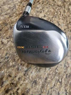 RH TaylorMade R360 XD 10.5° Titanium Driver 60gram Stiff Flex Graphite Shaft - Image 1 of 4