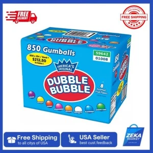 Dubble Bubble Gumballs - Variety Pack, 850 count (1" in Gumballs) - Bulk Vending - Picture 1 of 3