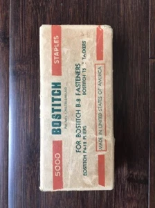 Sujetadores de grapas vintage Bostitch B8 hechos en EE. UU. - Imagen 1 de 8