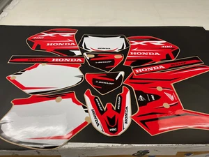 HONDA XR400 XR 400 96-04 FULL GRAPHICS KIT STICKERS DECALS THICK 21M MATERIAL - Picture 1 of 9