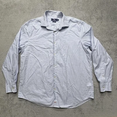 Рубашка мужская Vineyard Vines размер XL классический крой платье на пуговицах чек - Изображение 1 из 4