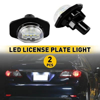 Luz de matrícula LED blanca LH RH X2 para 2008-2015 Scion xB 2008-2014 Foto 1 de 4