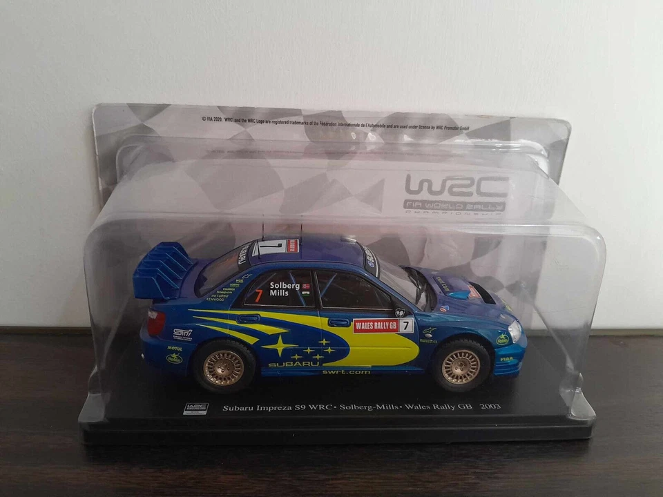 SUBARU IMPREZA S9 WRC Solberg/Mills - Wales Rally GB 2003 - model 1:24 - Immagine 1 di 1