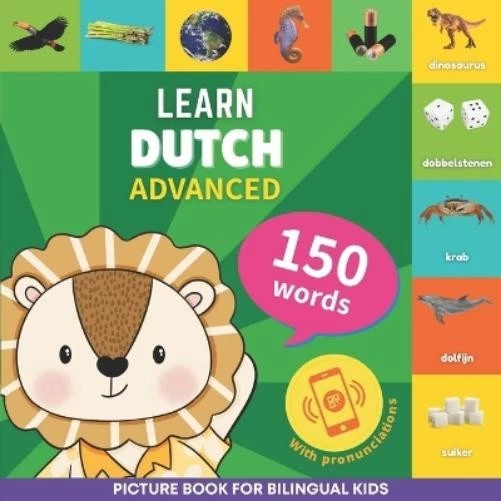Goosenbooks Learn dutch - 150 words with pronunciations  (Paperback) (UK IMPORT) - Image 1 of 1