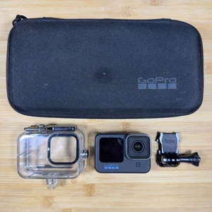 GoPro HERO 10 Black Action Camera + 64GB SD Card + Case - Picture 1 of 16