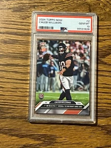 2024 Topps Now #2 Caleb Williams RC PSA 10 - Bild 1 von 2