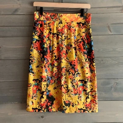 Anthropologie Tracy Reese Floral Watercolor Gainsborough Pencil Skirt Size 8 - Image 1 of 4
