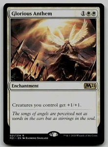 Glorious Anthem R Core Set 2021 21 NM - Picture 1 of 2
