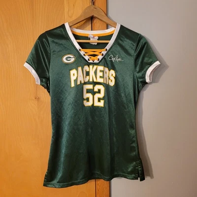 Camiseta de fútbol americano Clay Matthews Green Bay Packers NFL para dama talla M Foto 1 de 4