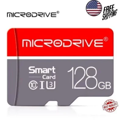 High Speed Mini SD Memory Card 128GB Class 10 Micro TF flash usb pen drive card - Image 1 of 4