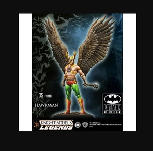 Knight Models DC Universe Batman Miniature 35mm Hawkman unpainted resin figure - Picture 1 of 1