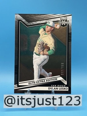 2022 Elite Extra Edition Base #15 Dylan Lesko /999  San Diego Padres - Image 1 of 3