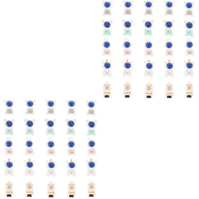  50 stücke Harz Patch Dekore Kühlschrank Aufkleber DIY Zubehör DIY Telefon - Bild 1 von 4