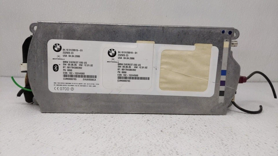 2004-2006 Bmw 760i Chassis Control Module Ccm Bcm Body Control 9120919 Y6HQN - Image 1 of 4