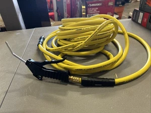 Husky 100 Fuß x 3/8 Zoll Gummi Luftschlauch 300 PSI Luftkompressor Schlauch - Bild 1 von 3