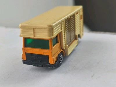 Vintage Retro Car Bedford #40 Horse-box, Lesney, England 1977, Small Model Car - Image 1 of 4