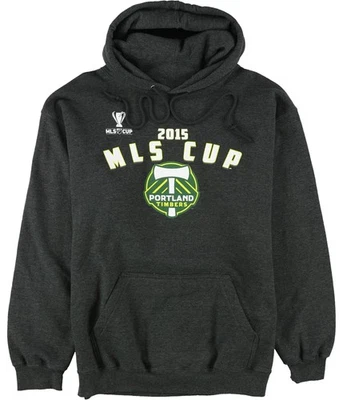 Sudadera con capucha G-III Sports para mujer Timbers MLS Cup 2015, gris, grande Foto 1 de 2