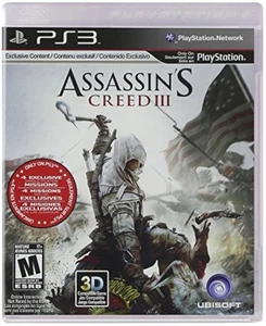 Assassin's Creed III For PlayStation 3 PS3 Very Good - Picture 1 of 3