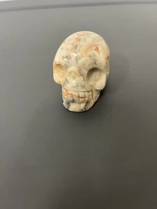 Schädel aus poliertem Achat geschnitzt - Bild 1 von 8