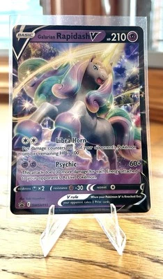 Galarian Rapidash V SWSH111 SWSH: Sword & Shield Promo Cards Holo - Image 1 of 2