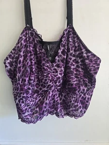 Reggiseno Torrid Curve Bralette taglia 4 orlo in pizzo senza cuciture senza ferretto nero - Foto 1 di 8